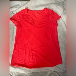 Lilly Pulitzer Etta Vneck Calla Lilly Pink Size L